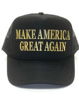 Dark MAGA Gold Edition Snapback Hat