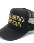 Dark MAGA Gold Edition Snapback Hat
