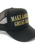 Dark MAGA Gold Edition Snapback Hat
