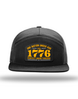 Shop the One Nation Under God Since 1776 Patch 7 Panel Hat by Perfect Union. Bold patriotic design, structured seven-panel st