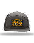 One Nation Under God Since 1776 Patch 7 Panel Hats