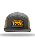 One Nation Under God Since 1776 Patch 7 Panel Hats