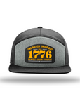 One Nation Under God Since 1776 Patch 7 Panel Hats