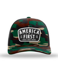 P.U.T. America First Black Patch Snapback Hats