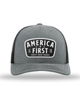 P.U.T. America First Black Patch Snapback Hats