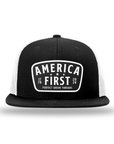 P.U.T. America First Black Patch Flatbill Hats