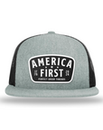 P.U.T. America First Black Patch Flatbill Hats