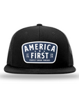 P.U.T. America First Navy Patch Flatbill Hats