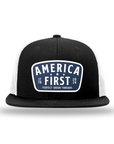 P.U.T. America First Navy Patch Flatbill Hats