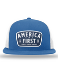 P.U.T. America First Navy Patch Flatbill Hats