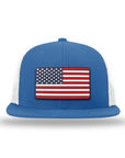 Discover the Perfect Union American Flag PVC Patch Flatbill Hat - where bold style meets patriotic pride! Featuring a structu