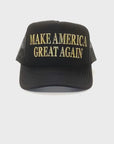Dark MAGA Gold Edition Snapback Hat
